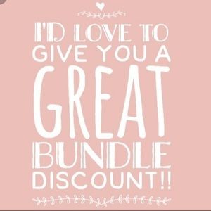 Create a bundle & send me your best offer! ✨🥰